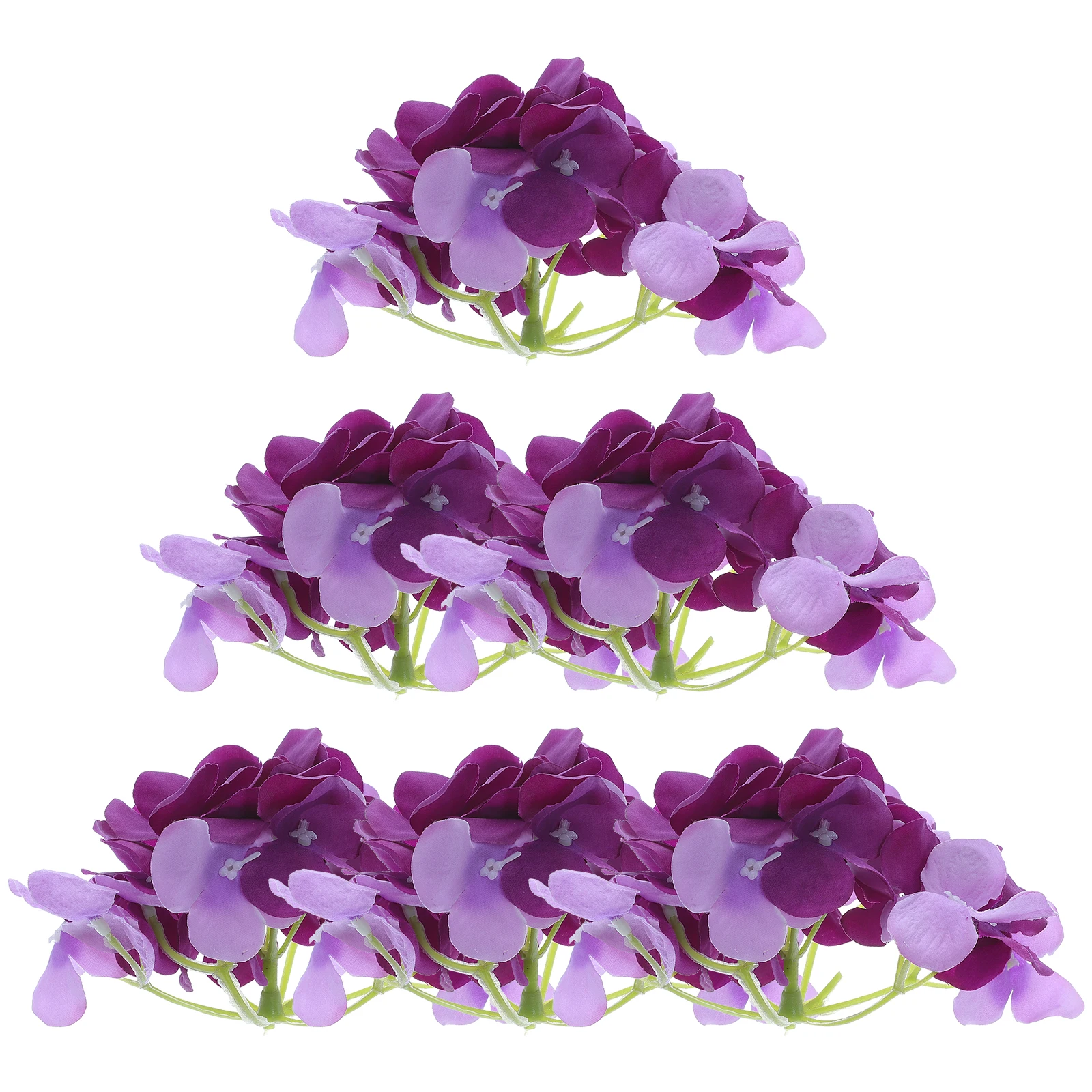 6pcs Artificial Hydrangeas Silk Lifelike Purple Flowers Home Decoration Wedding Party Craft Supplies Outdoor Use
6pcs Artificial Hydrangeas Silk Lifelike Purple Flowers Home Decoration Wedding Party Craft Supplies Outdoor Use