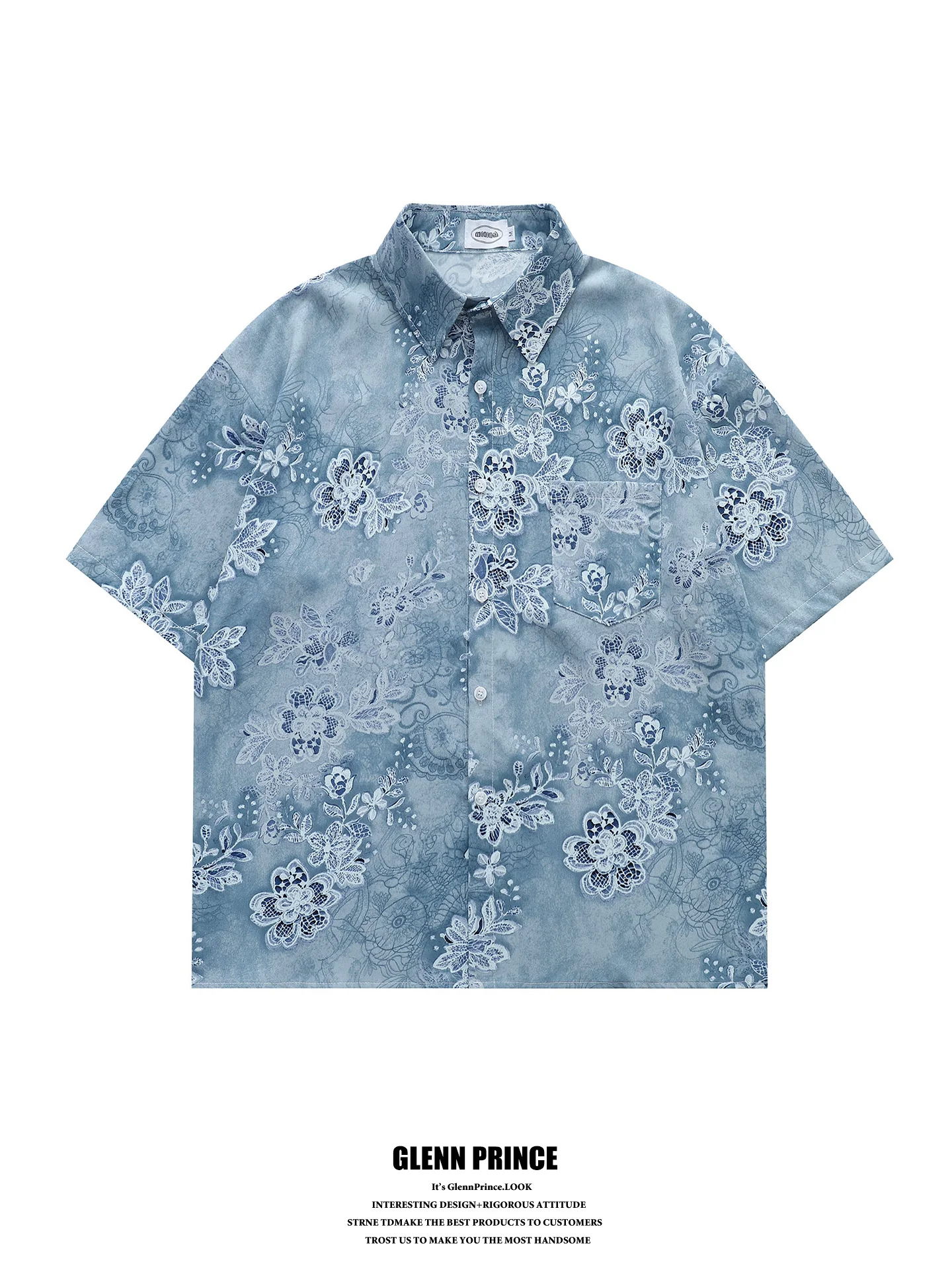 New Chinese Style Retro Floral Print Short Sleeve Men's Shirt Summer Casual Holiday Fashion Polyester Fiber Loose Fit Shirt
New Chinese Style Retro Floral Print Short Sleeve Men's Shirt Summer Casual Holiday Fashion Polyester Fiber Loose Fit Shirt