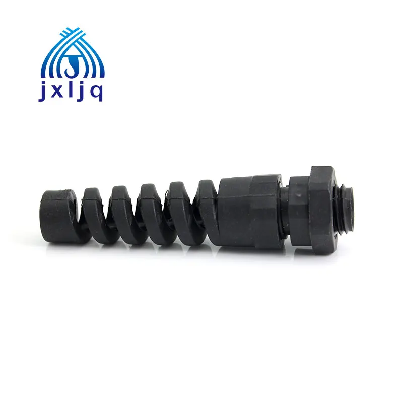 Free Sample PG7-PG21 Cable Gland PA66 Nylon Cable Gland Spiral Flexible Plastic Cable Gland with strain relief Black or White
Free Sample PG7-PG21 Cable Gland PA66 Nylon Cable Gland Spiral Flexible Plastic Cable Gland with strain relief Black or White