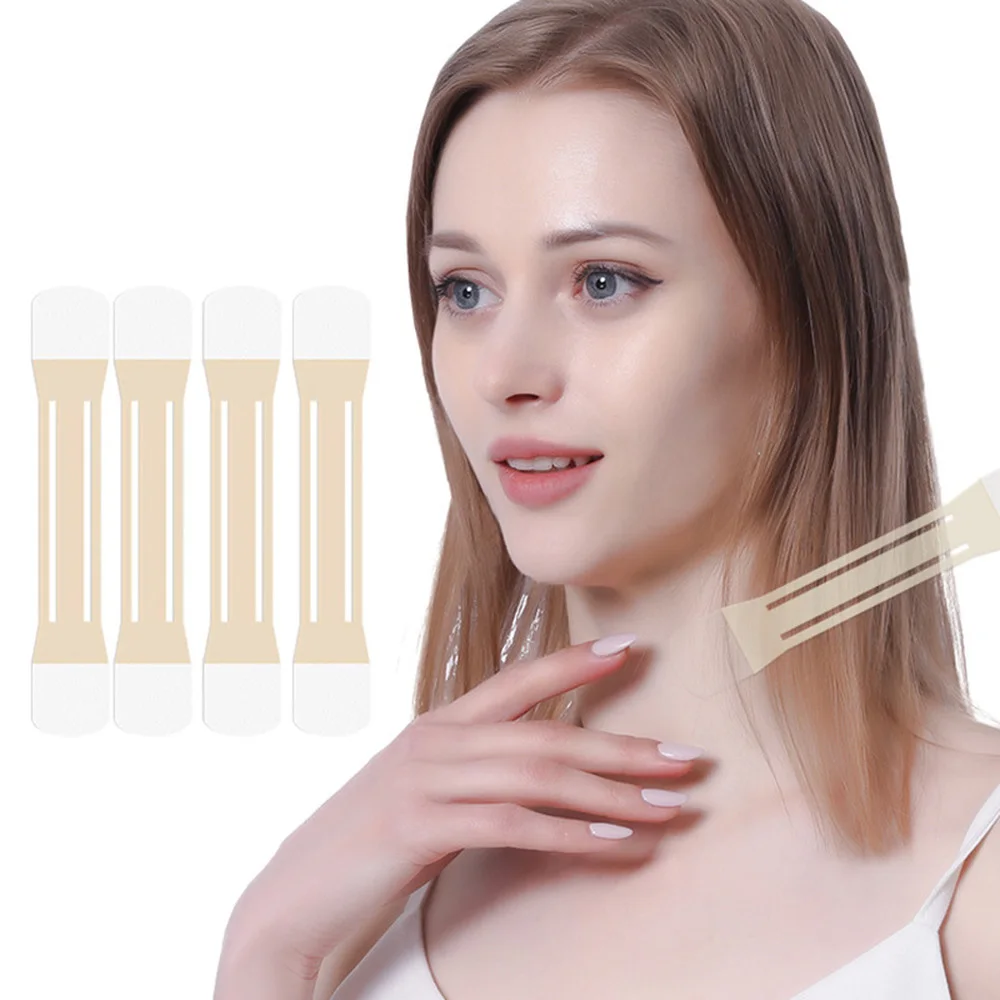 4pcs Invisible Neck Lifting Tape With 20pcs Patch Waterproof Elasticity Neck Wrinkle Removal Adhesive Stickers Face Lift Tape
4pcs Invisible Neck Lifting Tape With 20pcs Patch Waterproof Elasticity Neck Wrinkle Removal Adhesive Stickers Face Lift Tape