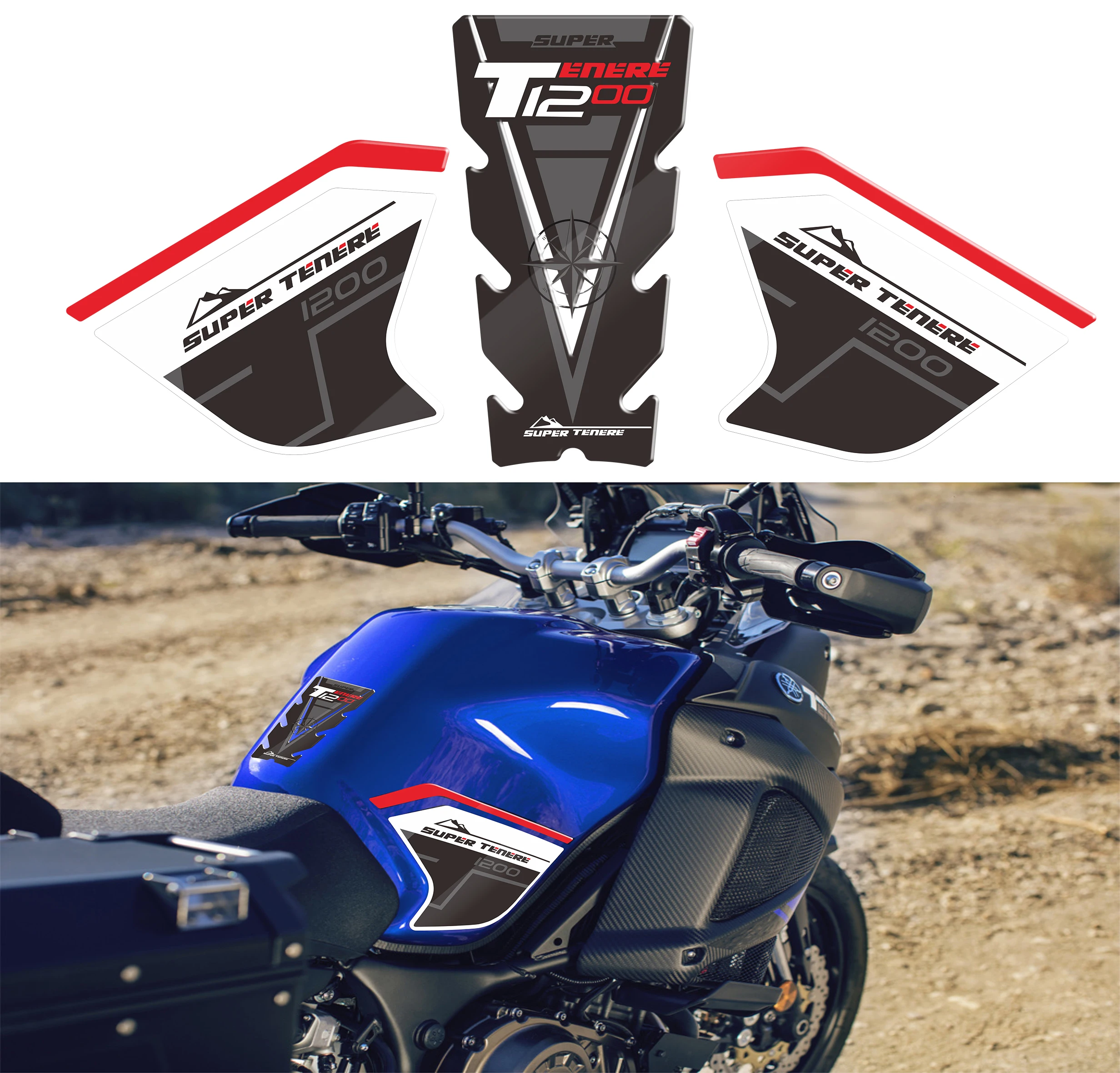 For Yamaha Super Tenere XT1200X XT1200ZE XT 1200 Z ZE ES XTZ XTZ1200E Gas Fuel Oil Kit Knee Fish Stickers Decals Tank Pad
For Yamaha Super Tenere XT1200X XT1200ZE XT 1200 Z ZE ES XTZ XTZ1200E Gas Fuel Oil Kit Knee Fish Stickers Decals Tank Pad