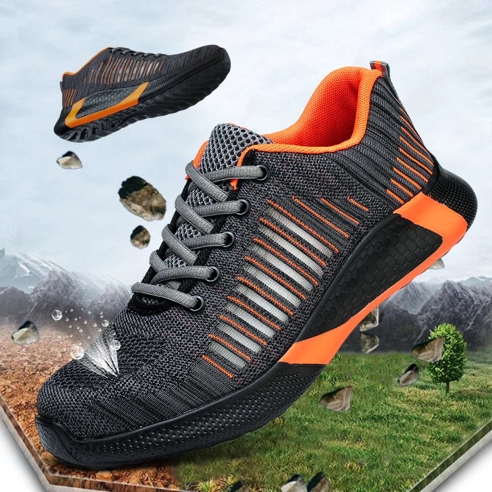Steel head four seasons models men's anti-smash safety shoes comfortable breathable lightweight work shoes sports shoes
Steel head four seasons models men's anti-smash safety shoes comfortable breathable lightweight work shoes sports shoes