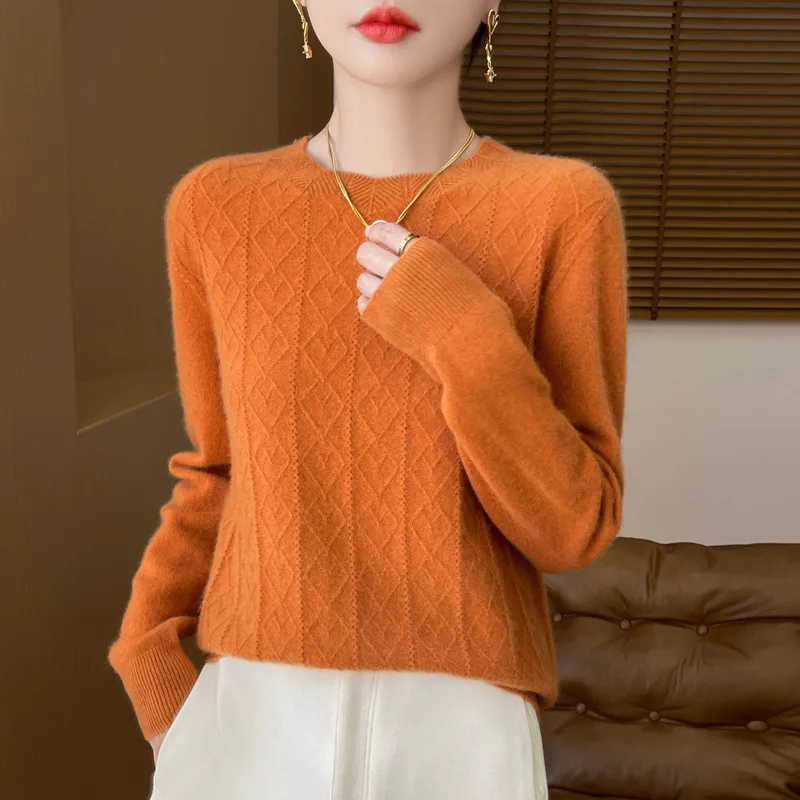 New Autumn Winter Women Pullover Sweater Loose Casual Warm Knitted Jumper Female Bottoming Shirt Ladies Tops
New Autumn Winter Women Pullover Sweater Loose Casual Warm Knitted Jumper Female Bottoming Shirt Ladies Tops