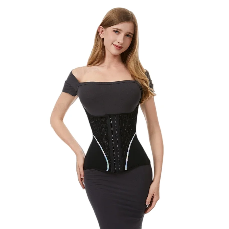 Black Waist Trainer Corset - Women's Tummy Control Underbust Sport Girdle Cincher Slim Body Shaper
Black Waist Trainer Corset - Women's Tummy Control Underbust Sport Girdle Cincher Slim Body Shaper