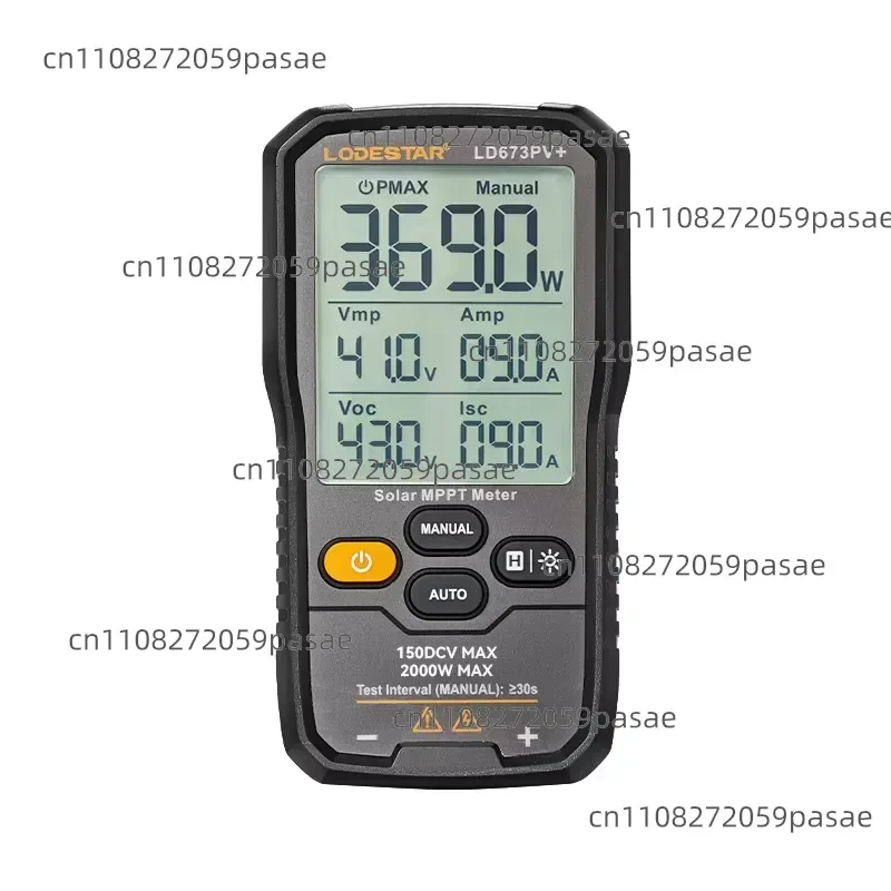 New Wholesale 2000W Solar MPPT Meter Solar Panels Testing for Rapid Diagnosis of Photovoltaic Module Failure in Solar Power
New Wholesale 2000W Solar MPPT Meter Solar Panels Testing for Rapid Diagnosis of Photovoltaic Module Failure in Solar Power