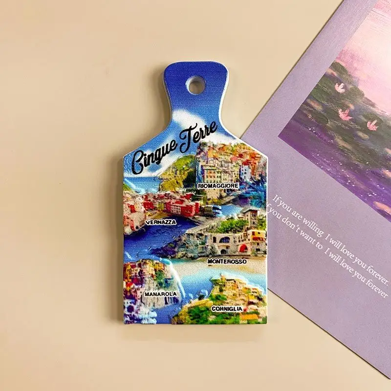 Italy Five Fishing Villages Tourist Souvenirs Refrigerator Magnets Seaport Scenery Creative DecorationsinsFeng Souvenirs
Italy Five Fishing Villages Tourist Souvenirs Refrigerator Magnets Seaport Scenery Creative DecorationsinsFeng Souvenirs