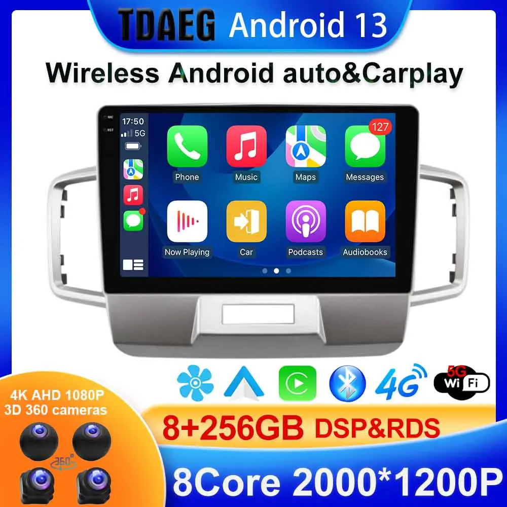 Android 13 8 + 256G Car Radio Multimedia Player for Honda Freed 1 2008 - 2016 Right Hand Driver 2 DIN GPS Navigation
Android 13 8 + 256G Car Radio Multimedia Player for Honda Freed 1 2008 - 2016 Right Hand Driver 2 DIN GPS Navigation