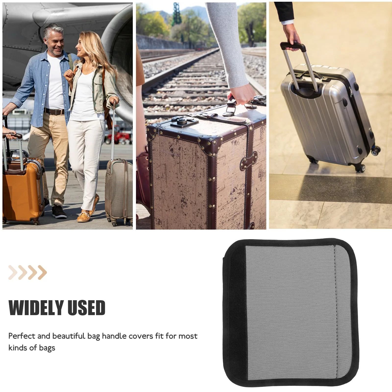 2pcs Suitcase Luggage Handle Grips Covers Luggage Grips Travel Protective Wraparound Design Comfort Accessories
2pcs Suitcase Luggage Handle Grips Covers Luggage Grips Travel Protective Wraparound Design Comfort Accessories