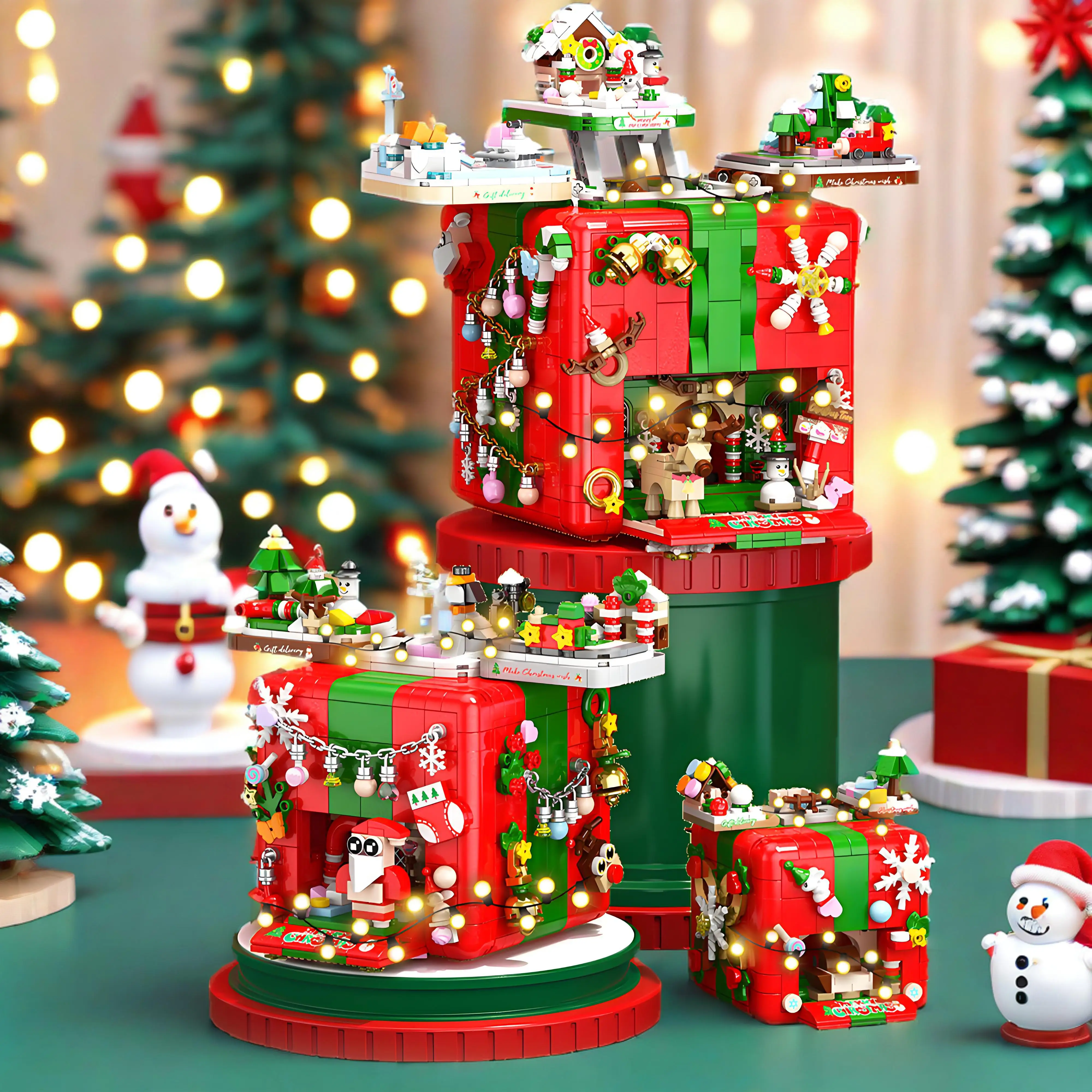 Рождественские игрушки, строительные зажимные блоки, кирпичи, рождественские игрушки, детские украшения на Рождество, детский школьный маленький подарок
Рождественские игрушки, строительные зажимные блоки, кирпичи, рождественские игрушки, детские украшения на Рождество, детский школьный маленький подарок