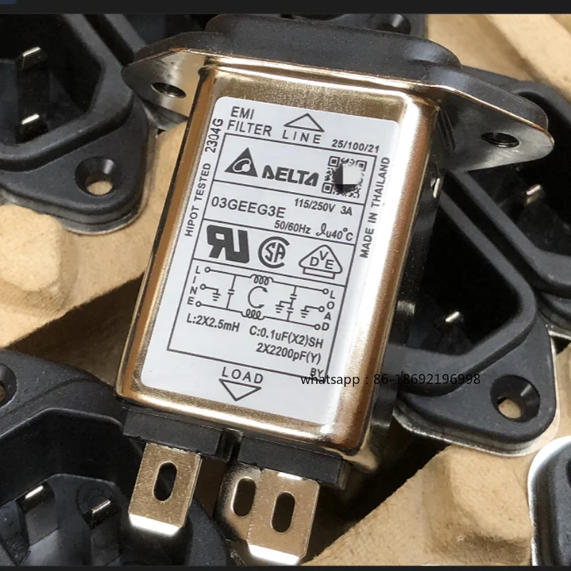 2026 Новый Delta DELT 03GEEG3E 3a 250 В
2026 Новый Delta DELT 03GEEG3E 3a 250 В