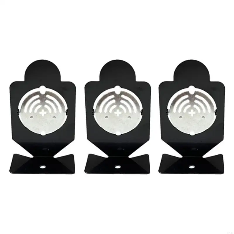 Q84C 3PCS Портативные вращающиеся целевые цели. Практическая практика стрельбы нацелена на малые металлические цели для обучения
Q84C 3PCS Портативные вращающиеся целевые цели. Практическая практика стрельбы нацелена на малые металлические цели для обучения
