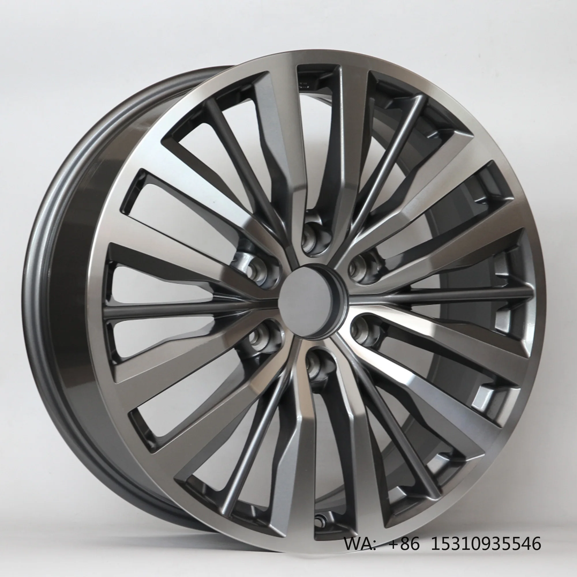 20 inch multi spoke gun grey lightweight alloy rim sedan OEM aftermarket modification wheel
20 inch multi spoke gun grey lightweight alloy rim sedan OEM aftermarket modification wheel