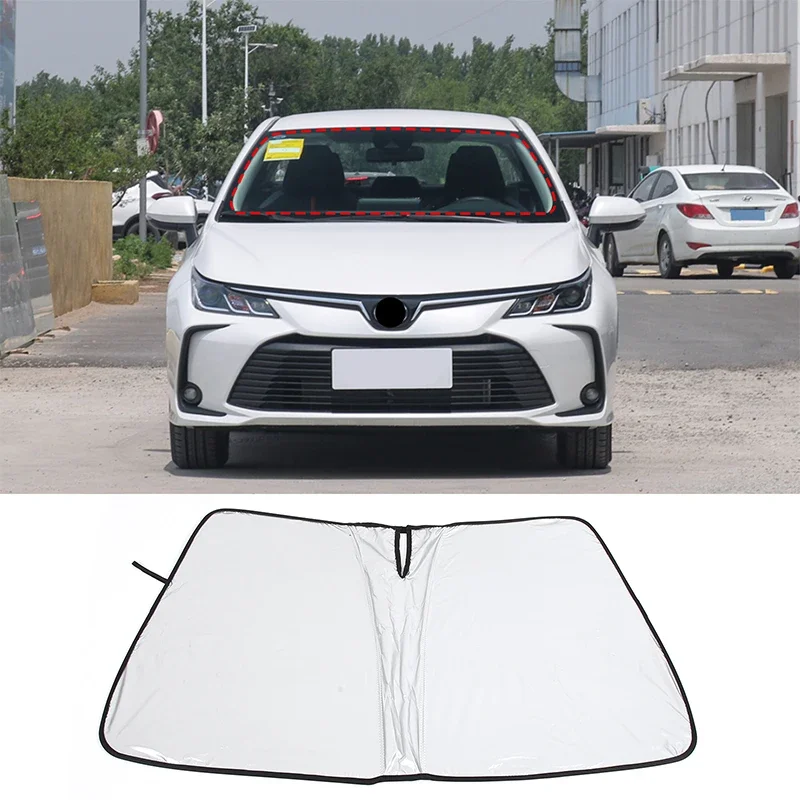 For Toyota Corolla 2019-2023 Silver Tape Car Front Windshield Sun Protection Parasol Car Accessories 1 Pcs
For Toyota Corolla 2019-2023 Silver Tape Car Front Windshield Sun Protection Parasol Car Accessories 1 Pcs