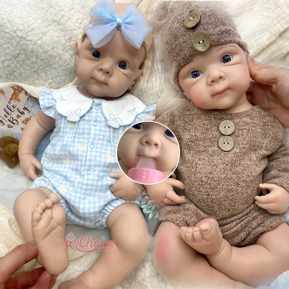 Lifelike 20Inch Flexible Limbs & Head Silicone Reborn Baby Girl Bettie Handmade Soft Companion Doll for Emotional Comfort
Lifelike 20Inch Flexible Limbs & Head Silicone Reborn Baby Girl Bettie Handmade Soft Companion Doll for Emotional Comfort