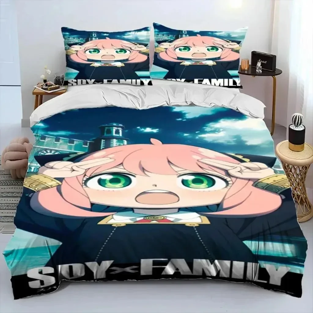3D Print Anime SPY×FAMILY Bedding Set Double Twin King Duvet Cover Comforter Pillowcase Boys Girls Adults Bedroom
3D Print Anime SPY×FAMILY Bedding Set Double Twin King Duvet Cover Comforter Pillowcase Boys Girls Adults Bedroom