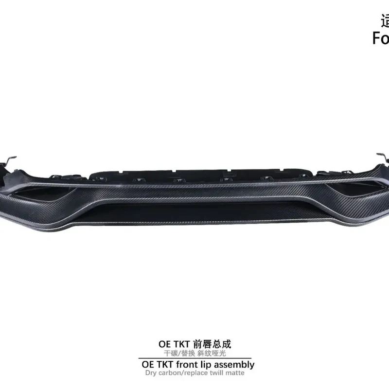 Factory 24-UP Model 9Y0.2 Low-End TKT Fiber Front Lip Assemb Has Been Replaced With Dry Carbon And
Factory 24-UP Model 9Y0.2 Low-End TKT Fiber Front Lip Assemb Has Been Replaced With Dry Carbon And