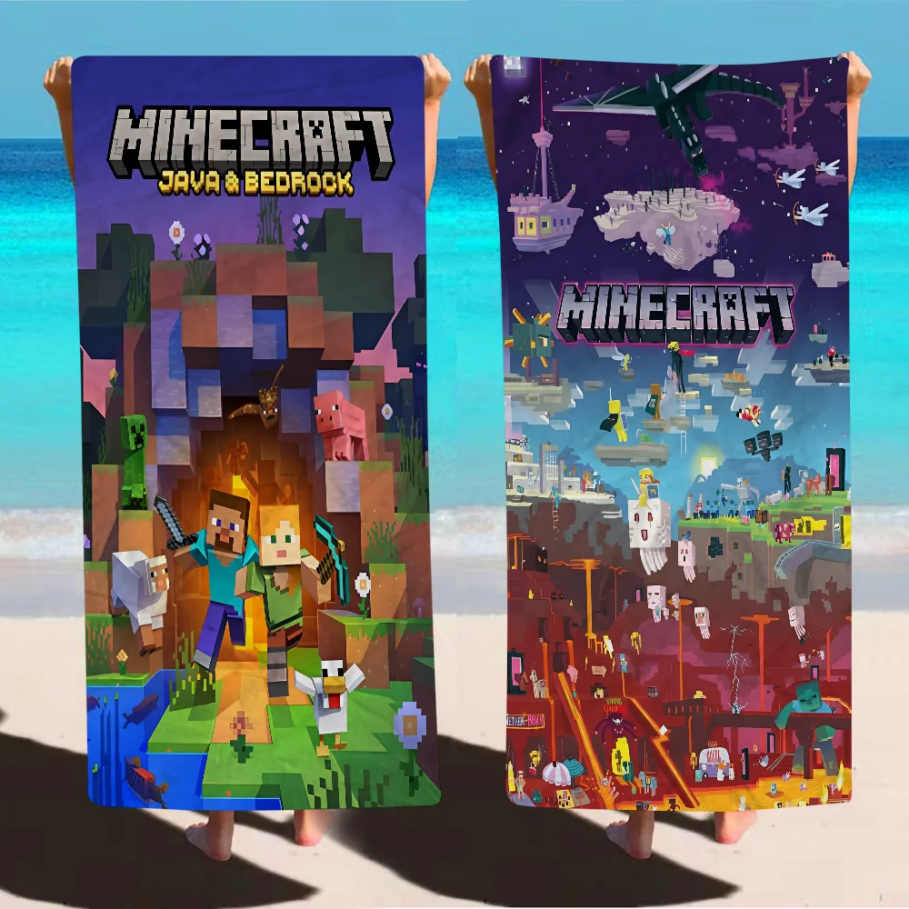 Game Mine C-Crafts Big Microfiber Beach Towels Quick Dry Towel Sand Beach Towels Pool Towel For Travel Swim Pool Yoga
Game Mine C-Crafts Big Microfiber Beach Towels Quick Dry Towel Sand Beach Towels Pool Towel For Travel Swim Pool Yoga