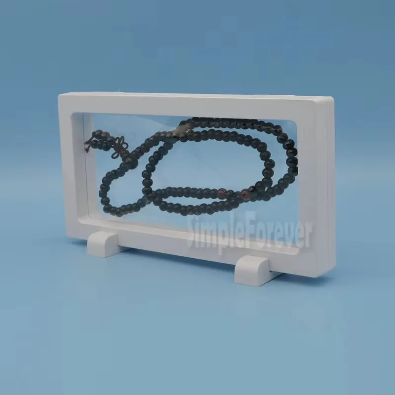 50pcs/lot Jewelry Display Framed White/Black Elastic Membrane Floating Jewellery Storage Case Necklace Pendant Stand Holder
50pcs/lot Jewelry Display Framed White/Black Elastic Membrane Floating Jewellery Storage Case Necklace Pendant Stand Holder