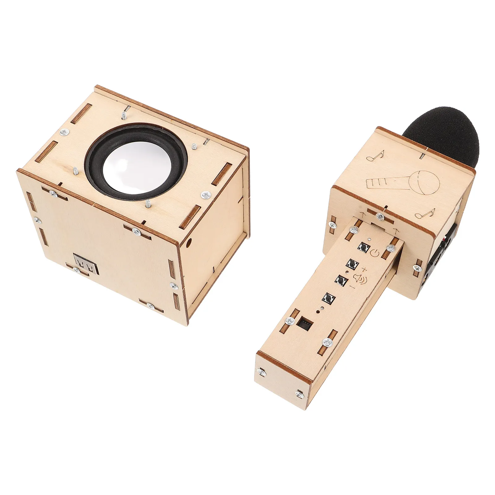 1Set DIY Speaker Kit Wireless Portable Mini Subwoofer Educational Karaoke Speaker Box Building Music Sound Kit for Kids
1Set DIY Speaker Kit Wireless Portable Mini Subwoofer Educational Karaoke Speaker Box Building Music Sound Kit for Kids