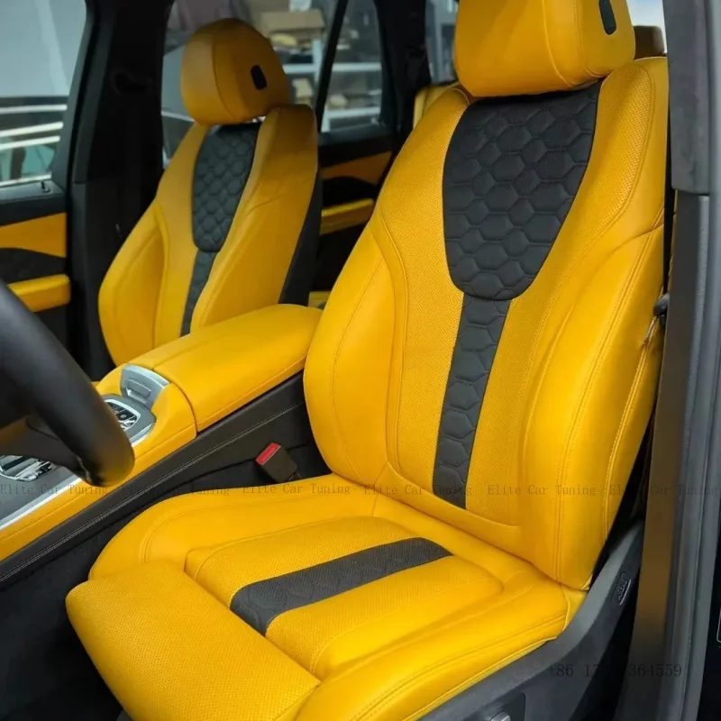 For bmw F90 Sport Seat Covers Comfortable PU Leather with Modified Design From E71 for bmw Vehicles
For bmw F90 Sport Seat Covers Comfortable PU Leather with Modified Design From E71 for bmw Vehicles