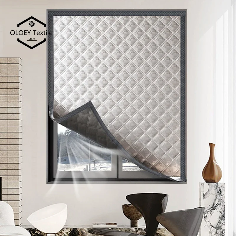 Windproof thermal curtain winter bedroom windproof thermal artifact heat storage insulation film cold seal Windows waterproof
Windproof thermal curtain winter bedroom windproof thermal artifact heat storage insulation film cold seal Windows waterproof