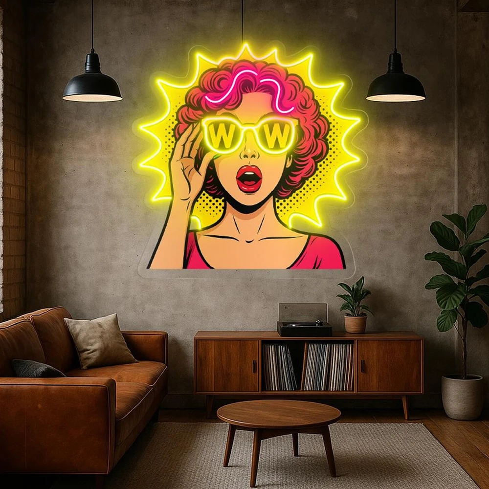 Woman LED Sign Acrylic Wall Art Decor for Living Room Bedroom Neon Sign Custom Home Bar Office Room Decoration Night Light
Woman LED Sign Acrylic Wall Art Decor for Living Room Bedroom Neon Sign Custom Home Bar Office Room Decoration Night Light