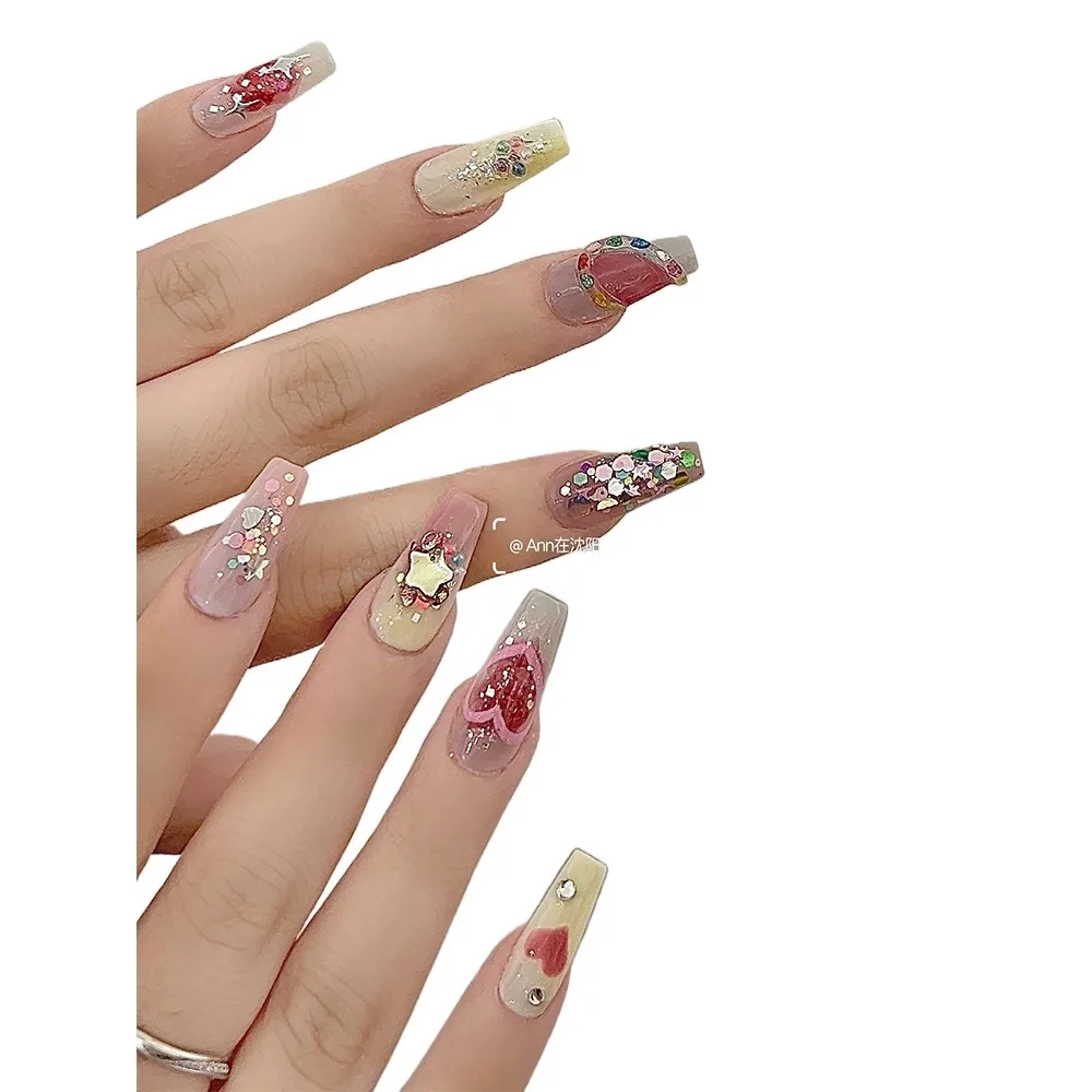 Цветочный банкет | Серия One Second Sweetheart Spice Girl Shines Sweet and Cool Sequins Одежда для ногтей ручной работы Love Star Nail Art
Цветочный банкет | Серия One Second Sweetheart Spice Girl Shines Sweet and Cool Sequins Одежда для ногтей ручной работы Love Star Nail Art