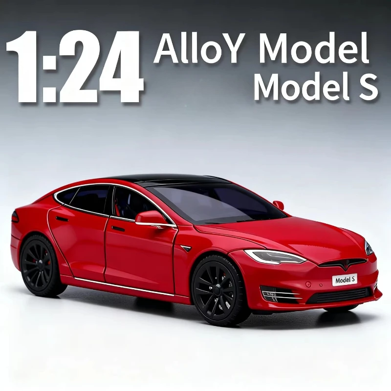 1:24 Model S New Energy Vehicles Alloy Diecasts Metal Toy Car Model Sound And Light Collection Kids Toy Gift
1:24 Model S New Energy Vehicles Alloy Diecasts Metal Toy Car Model Sound And Light Collection Kids Toy Gift
