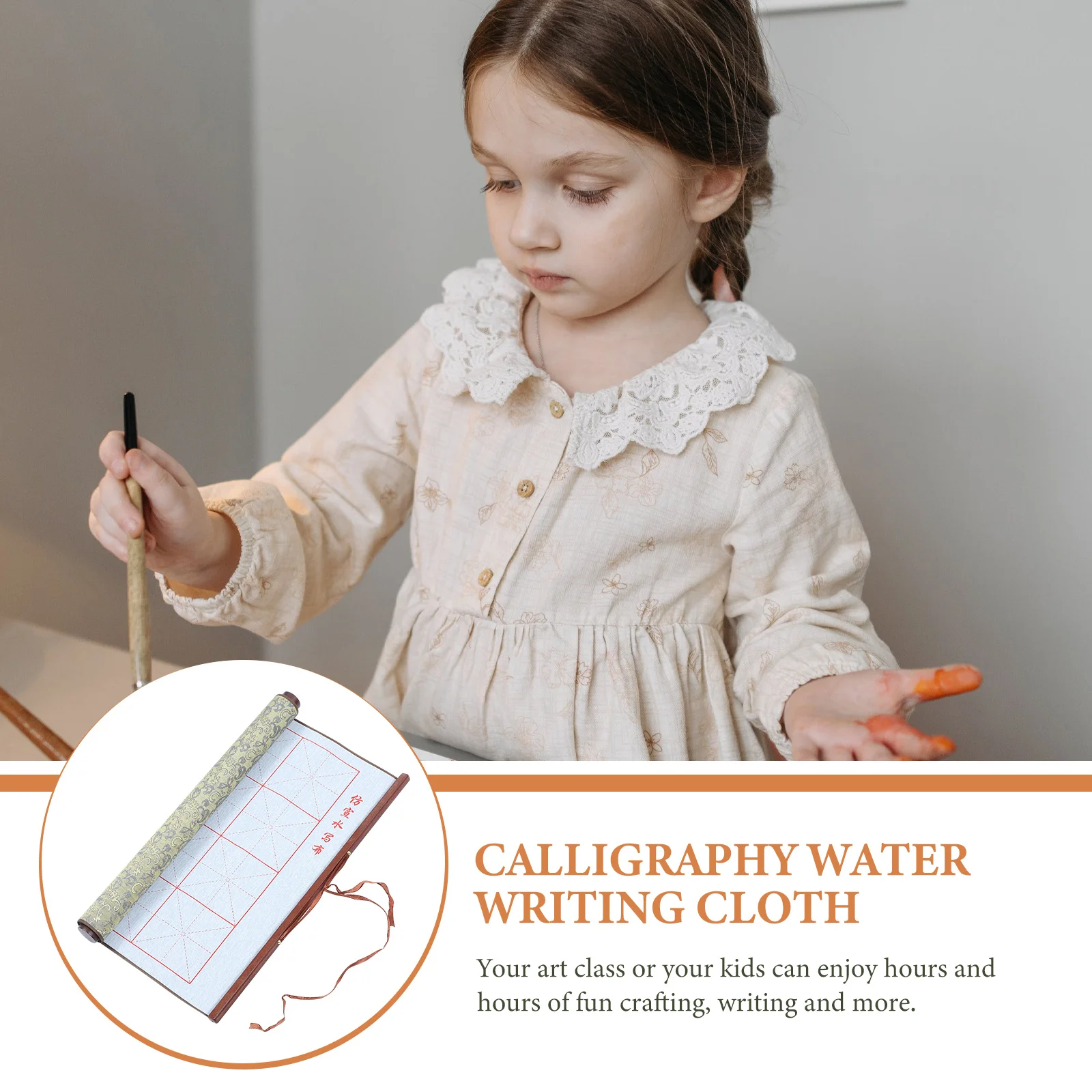 1pc Water Writing Cloth Scroll Chinese Calligraphy Practice Supply Handwriting Drawing Mounting Diy Brush Pen Art Sketch Pad
1pc Water Writing Cloth Scroll Chinese Calligraphy Practice Supply Handwriting Drawing Mounting Diy Brush Pen Art Sketch Pad