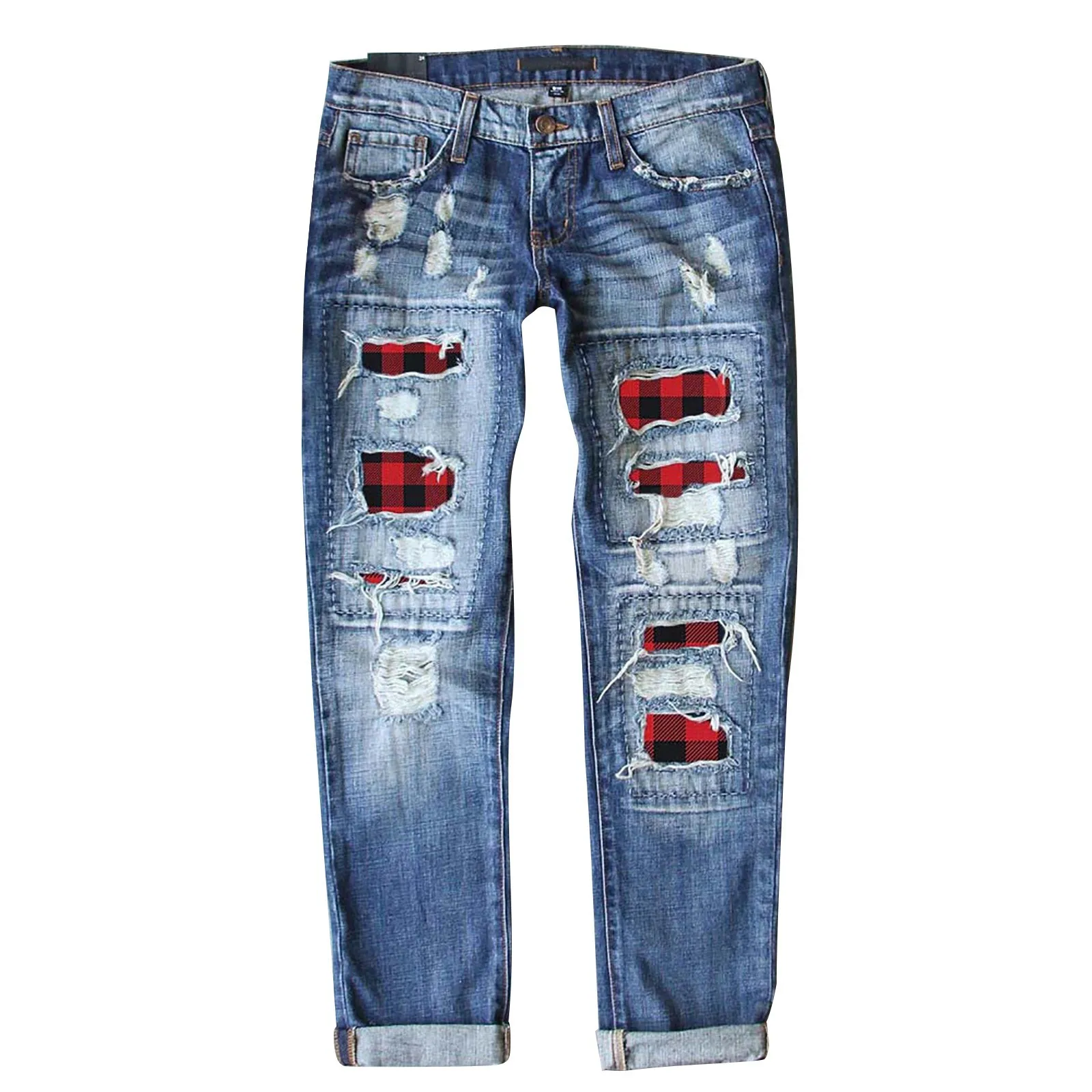 Korean Hole Jeans Women Fashion New Loose High Waist Denim Pants Women Straight Patch Patchwork Harem Cowboy Trousers
Korean Hole Jeans Women Fashion New Loose High Waist Denim Pants Women Straight Patch Patchwork Harem Cowboy Trousers