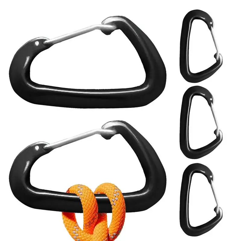 Key Chain Hooks Aluminum Spring Carabiner Keychain Clip Multipurpose Camping Accessories Buckle For Hiking Climbing Outdoor
Key Chain Hooks Aluminum Spring Carabiner Keychain Clip Multipurpose Camping Accessories Buckle For Hiking Climbing Outdoor