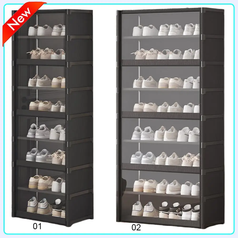9-Tier Shoe Rack Organizer with Clear Cover Sneaker Rack Organizer Shoes Cabinet Closed Shelves for Entryway Bedroom and Hallway
9-Tier Shoe Rack Organizer with Clear Cover Sneaker Rack Organizer Shoes Cabinet Closed Shelves for Entryway Bedroom and Hallway