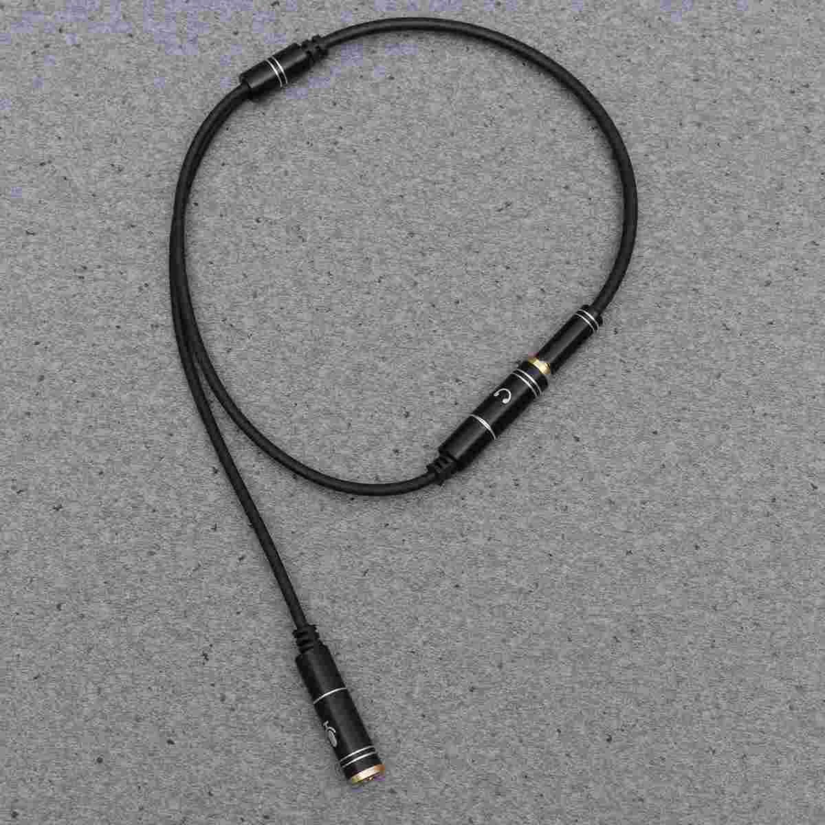 Dispenser Microphone Gaming Headset Black Extension Cord Headphone and Jack Audio Splitter
Dispenser Microphone Gaming Headset Black Extension Cord Headphone and Jack Audio Splitter