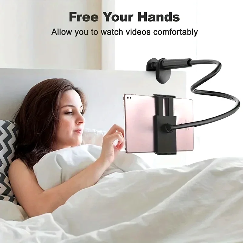 Lazy Bedside Desktop Live Foldable 70cm Mobile Phone Tablet Clip Stand Headrest Holder for IPad Samsung Tabs Xiaomi ASUS
Lazy Bedside Desktop Live Foldable 70cm Mobile Phone Tablet Clip Stand Headrest Holder for IPad Samsung Tabs Xiaomi ASUS
