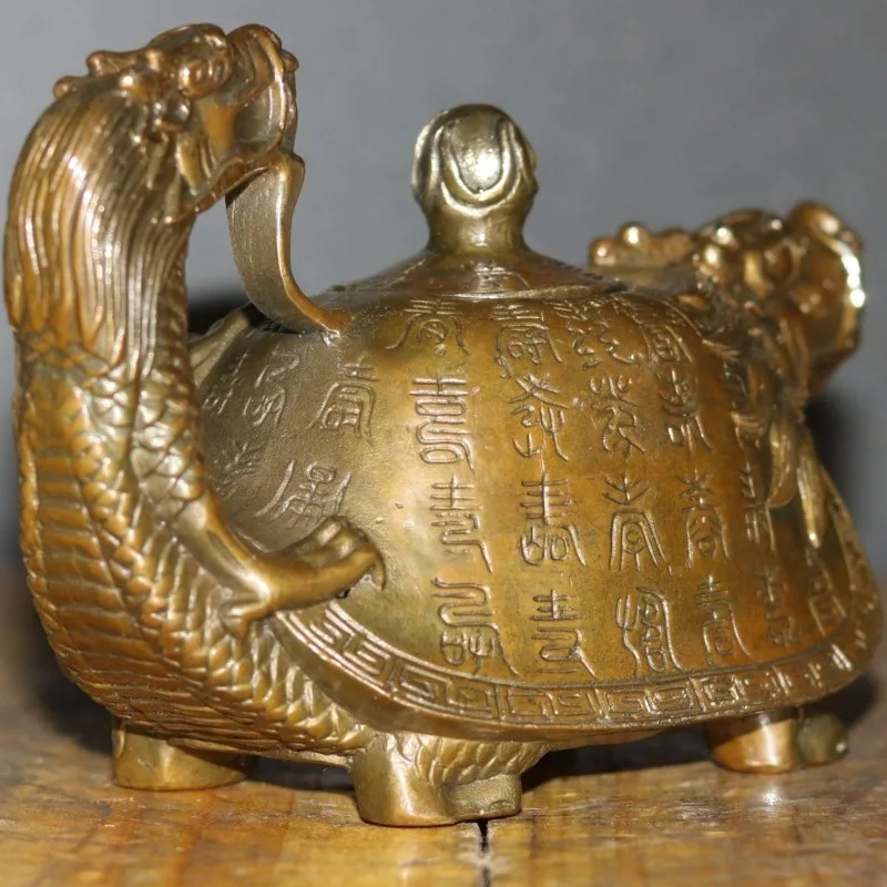 Antique Chinese Bronze Handcrafted Dragon Teapot Desktop Decorations Zodiac Dragon Decorative Figurine Feng Shui Ornaments
Antique Chinese Bronze Handcrafted Dragon Teapot Desktop Decorations Zodiac Dragon Decorative Figurine Feng Shui Ornaments