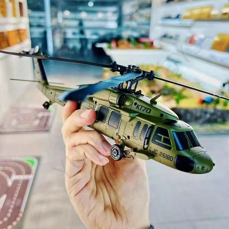 Weli New K170 Black Eagle Uh60l Remote-Controlled Helicopter With Four Channels And Four Propellers Brushless Fixed Height Model
Weli New K170 Black Eagle Uh60l Remote-Controlled Helicopter With Four Channels And Four Propellers Brushless Fixed Height Model