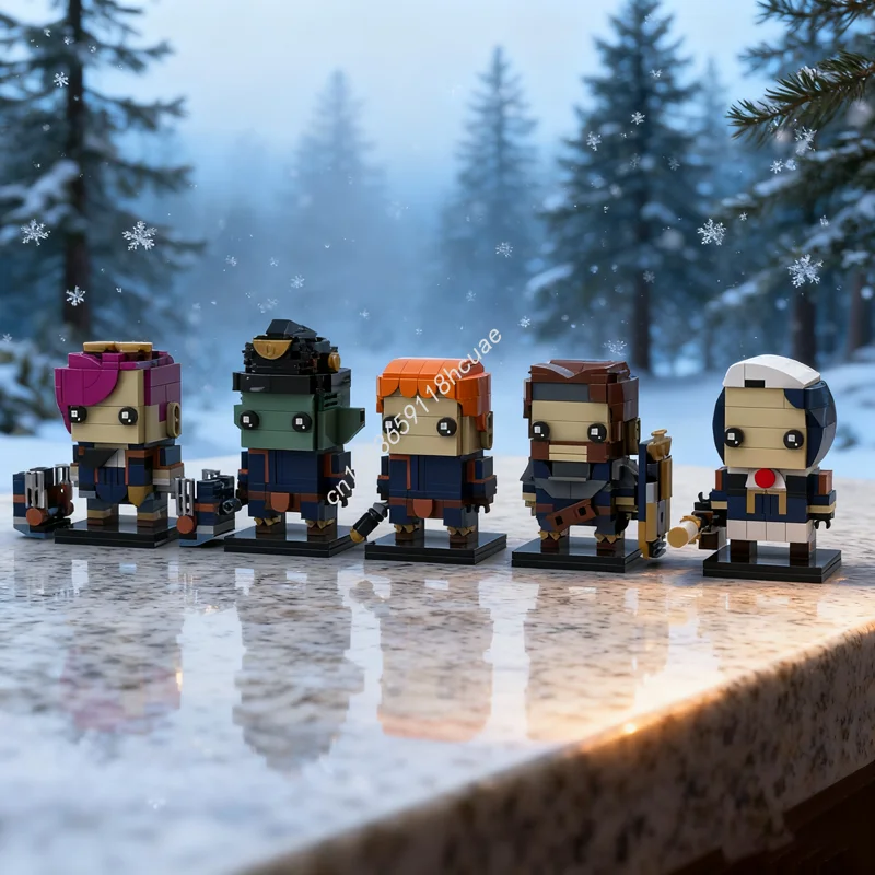 886pcs MOC Caitlyn s Strike Team Arcane BrickHeadz Model Building blocks Construction DIY Christmas gifts idea toy Brick Kids
886pcs MOC Caitlyn s Strike Team Arcane BrickHeadz Model Building blocks Construction DIY Christmas gifts idea toy Brick Kids