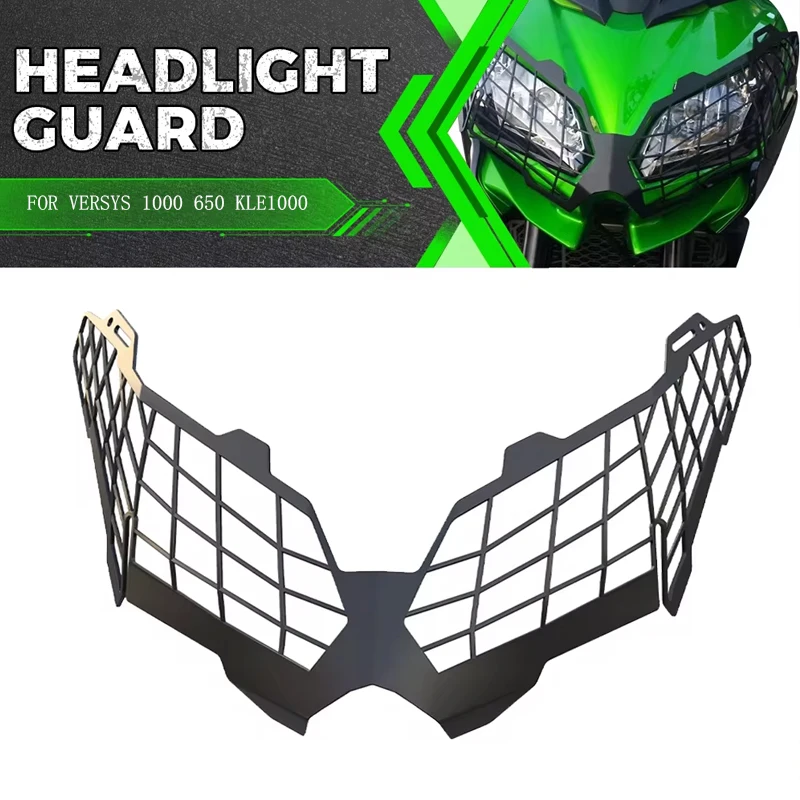 Motorcycle Front Headlight Protection Grill Head Light Guard Protector Cover For Kawasaki Versys 650 1000 KLE1000 Ninja 300 R
Motorcycle Front Headlight Protection Grill Head Light Guard Protector Cover For Kawasaki Versys 650 1000 KLE1000 Ninja 300 R