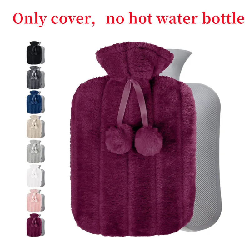 Winter Faux Fur Hot water bottle cloth cover Rubber Warm Children's 2000ml Hand Foot Warmer Solid Household Water Bag cover
Winter Faux Fur Hot water bottle cloth cover Rubber Warm Children's 2000ml Hand Foot Warmer Solid Household Water Bag cover