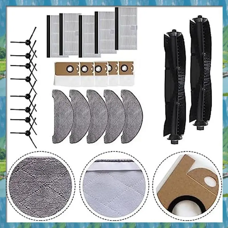 Vacuum Cleaner Mop Pad Dust Bag Accessories Kit For Laresar L6 Pro Vacuum Cleaner Accessory T10
Vacuum Cleaner Mop Pad Dust Bag Accessories Kit For Laresar L6 Pro Vacuum Cleaner Accessory T10