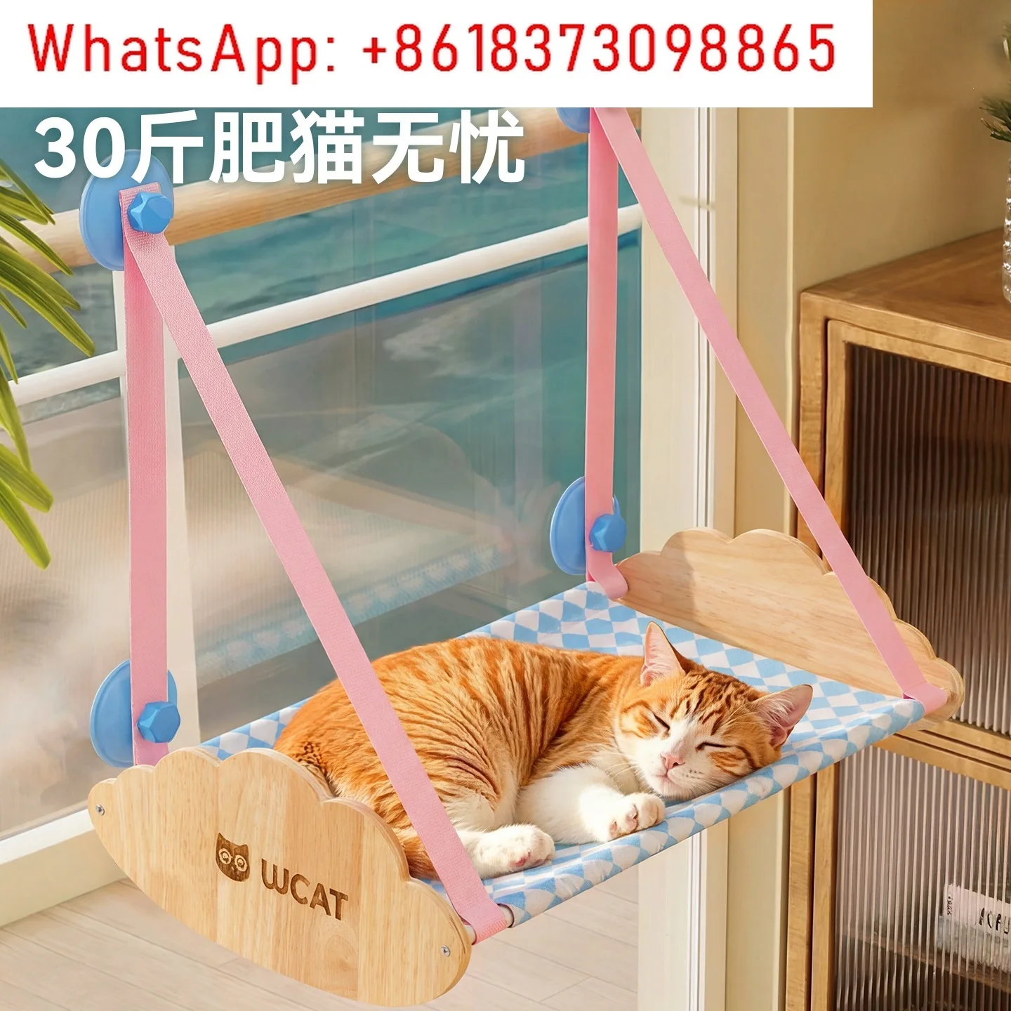 Cat hammock dopamine suction cup window hammock cat nest universal in all seasons sun does not occupy the pet nest
Cat hammock dopamine suction cup window hammock cat nest universal in all seasons sun does not occupy the pet nest
