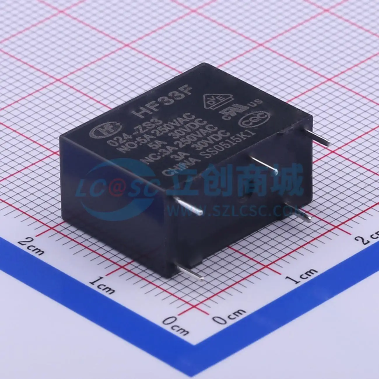8pcs HF33F/024-ZS3 24V 20.5x10.2mm SPDT Power Relay PCB Electronic Switch
8pcs HF33F/024-ZS3 24V 20.5x10.2mm SPDT Power Relay PCB Electronic Switch