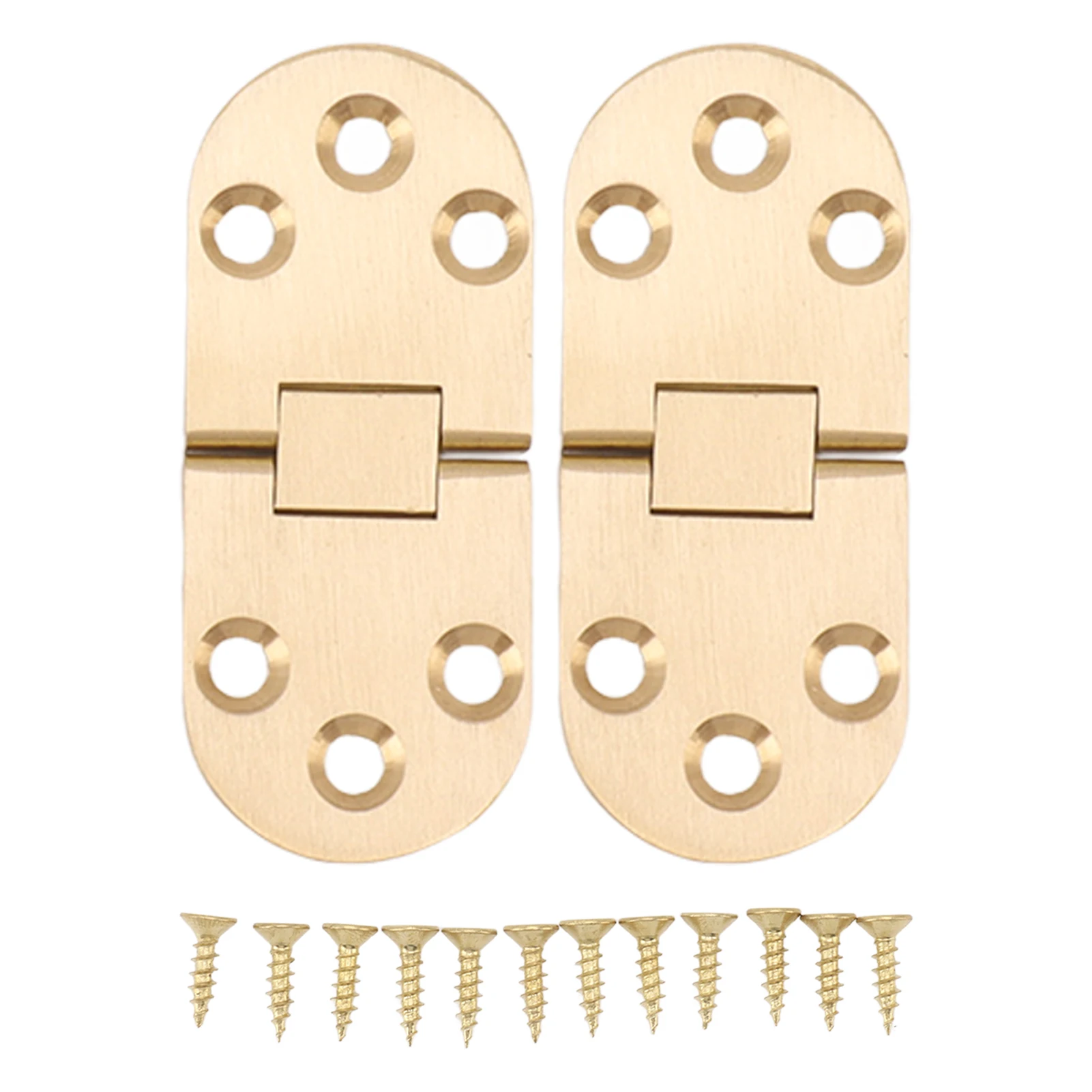 Folding Table Hinge Round 2 Sets 180 Degree Brass Flap Hinge Heavy Duty for Computer Desk for Window for Sewing Machine
Folding Table Hinge Round 2 Sets 180 Degree Brass Flap Hinge Heavy Duty for Computer Desk for Window for Sewing Machine