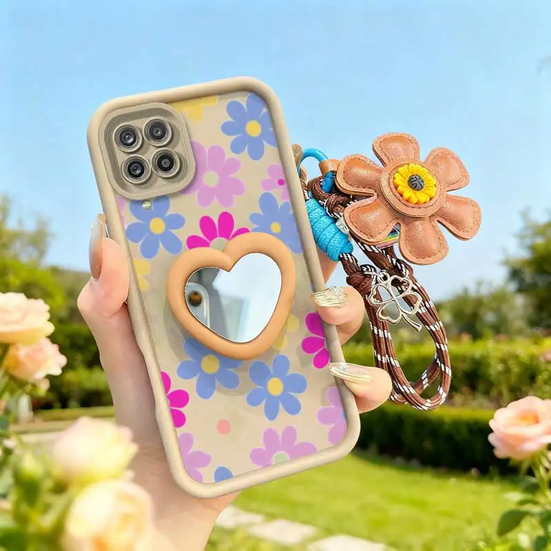 3pcs( Cartoon flower Phone Case+Lanyard+Craft Embellishments) Suitable for Galaxy A12/A14 4G/A15/A14 Phone Case
3pcs( Cartoon flower Phone Case+Lanyard+Craft Embellishments) Suitable for Galaxy A12/A14 4G/A15/A14 Phone Case