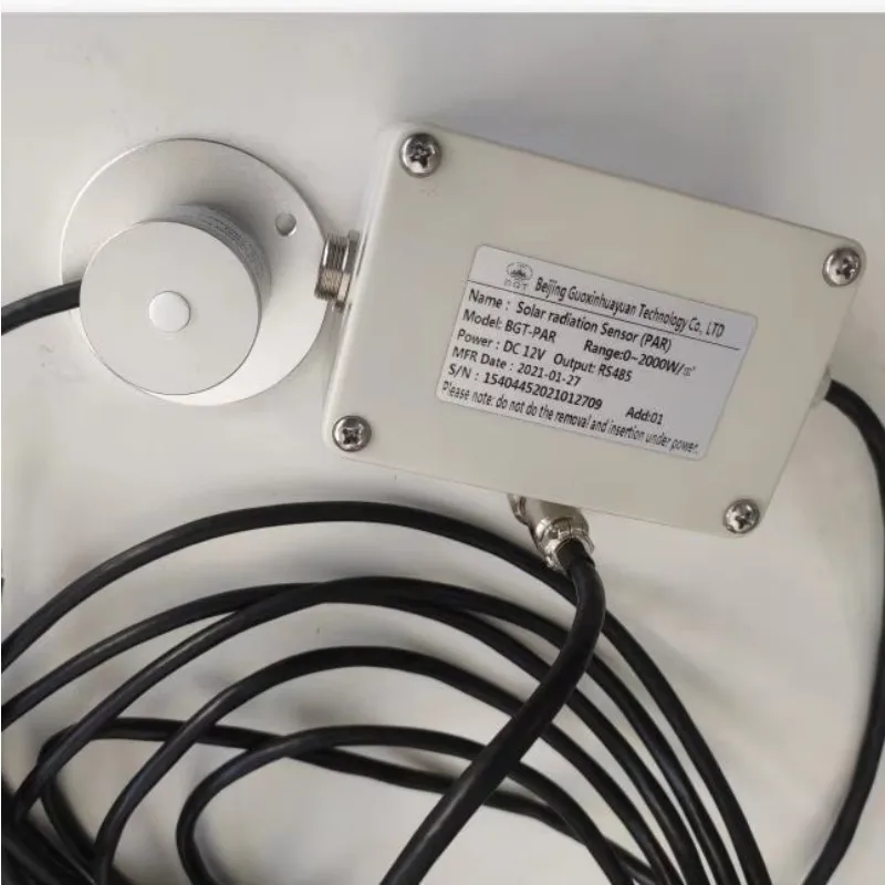 RS485 24V 5V 12V Modbus Photosynthetic Active Radiation Sensor Solar Light Quantum Sensor Par Meter Sensor
RS485 24V 5V 12V Modbus Photosynthetic Active Radiation Sensor Solar Light Quantum Sensor Par Meter Sensor