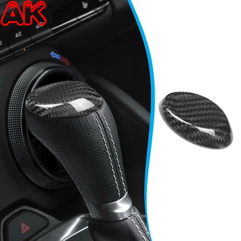 For Chevrolet Camaro 2016-2023 Real Carbon Fiber Car Inner Gear Shift Knob Head Back Cover Trim Car Interior Accessories
For Chevrolet Camaro 2016-2023 Real Carbon Fiber Car Inner Gear Shift Knob Head Back Cover Trim Car Interior Accessories