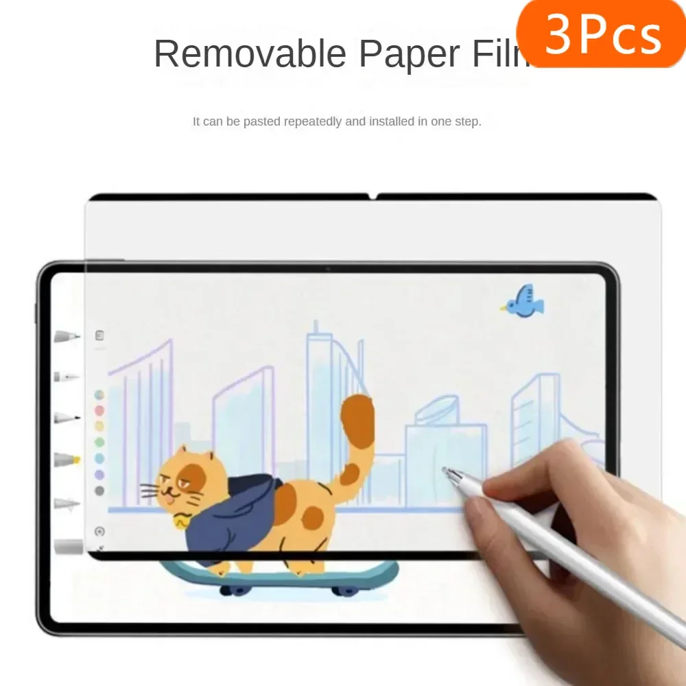 3Pcs Matte Feel-Paper Screen Protector for Samsung Galaxy Tab S10 S7 S8 S9 Plus Fe Screen Films for Galaxy Tab S9 S8 Ultra Prote
3Pcs Matte Feel-Paper Screen Protector for Samsung Galaxy Tab S10 S7 S8 S9 Plus Fe Screen Films for Galaxy Tab S9 S8 Ultra Prote