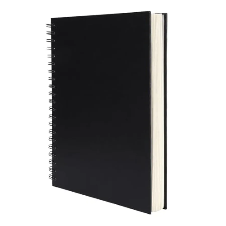 8.5x11inches Hardbound Sketch Book, Spiral Bound Sketch Pad, 80-Sheets 90gsm Inner Paper, Acid Free Drawing Art Paper, Prefect
8.5x11inches Hardbound Sketch Book, Spiral Bound Sketch Pad, 80-Sheets 90gsm Inner Paper, Acid Free Drawing Art Paper, Prefect