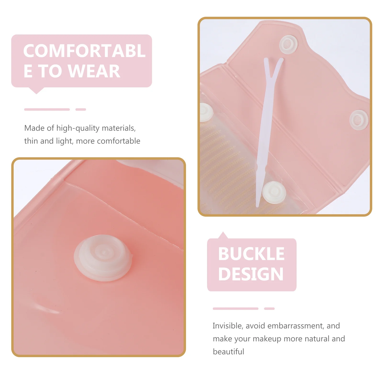 Double Eyelid Tape Invisible Thin Lightweight Comfortable Natural Eyelid Stickers Waterproof Sweatproof Eye Makeup
Double Eyelid Tape Invisible Thin Lightweight Comfortable Natural Eyelid Stickers Waterproof Sweatproof Eye Makeup