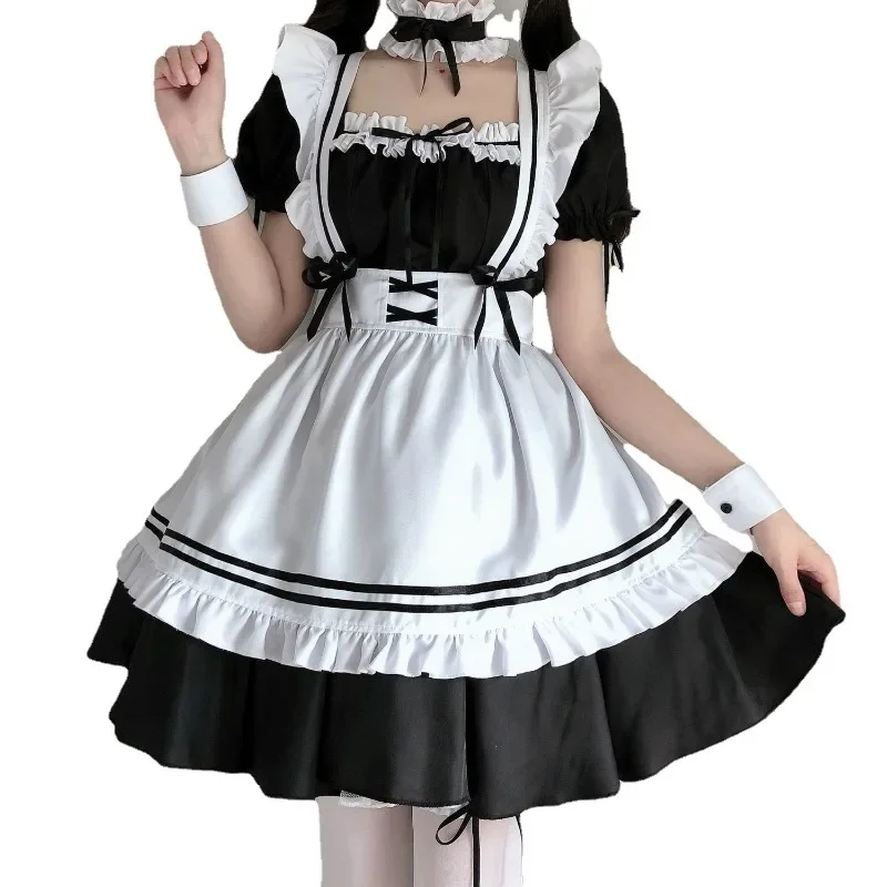 Girl Anime Cute Lolita Maid Cosplay Costumes Women Lovely Maid Fancy Dress Ball Costume Animation Show Japanese Outfit Dress
Girl Anime Cute Lolita Maid Cosplay Costumes Women Lovely Maid Fancy Dress Ball Costume Animation Show Japanese Outfit Dress
